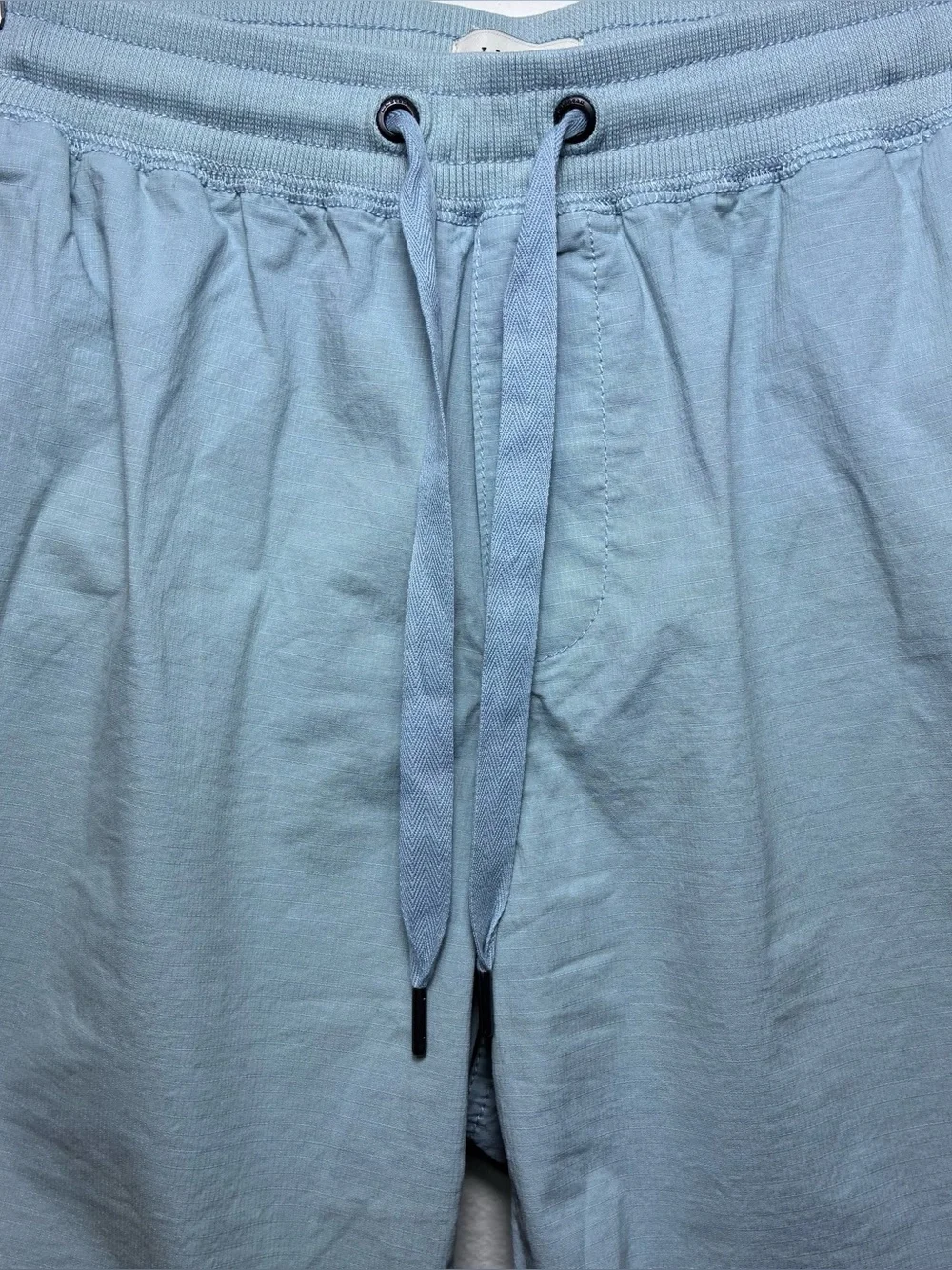 L.L.Bean Women’s Stretch Ripstop Pull-On Shorts Blue Size Large Outdoor 506768